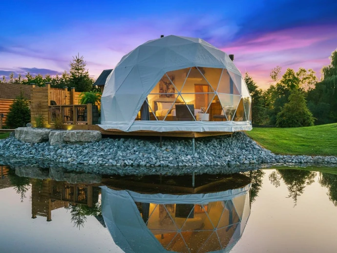 4-SEASON GLAMPING DOME KITS 4-SEASON GLAMPING DOME KITS
